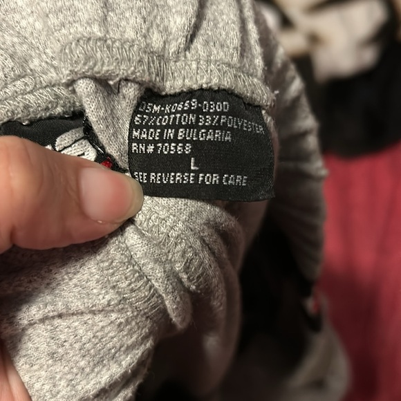 ESPN L Gray, Black, White and Red Sweatpants - Picture 9 of 10